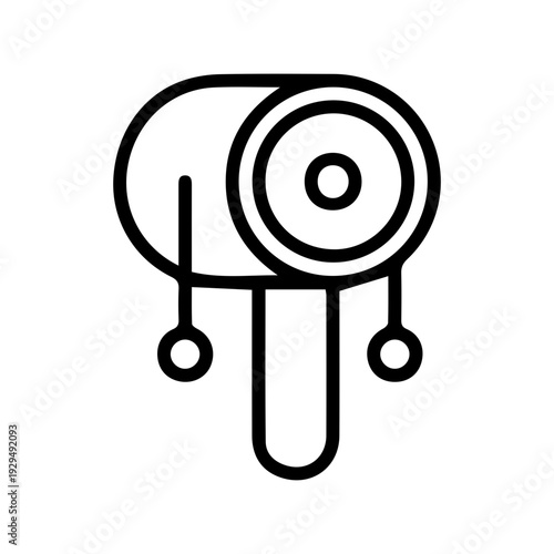 Ethnic Percussion Drum Icon