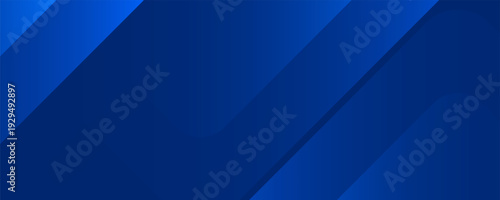 Modern blue background with glowing geometric lines. Modern blue gradient square shape design. Futuristic technology abstract simple modern design