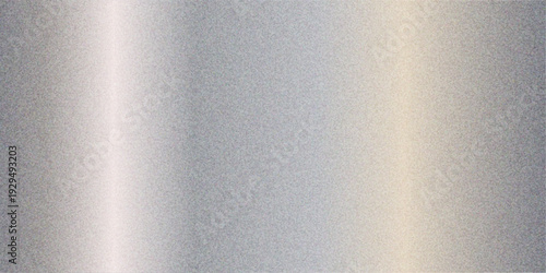 Silver brushed steel metal texture background vector.