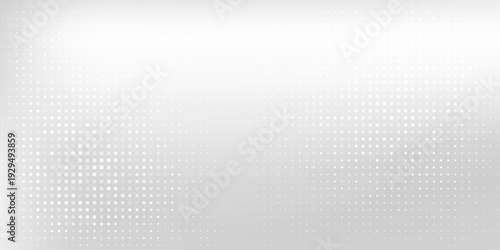 Modern transparant silver dot abstract foil background with metal mirror texture. Chrome gradient surface with light art