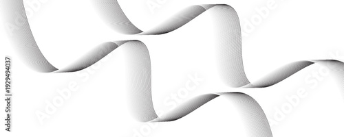 Abstract vector background with black wavy lines. EPS10