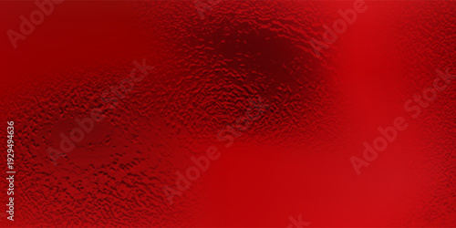 Vector red foil texture background. Abstract gradient bright and shiny light reflection rough texture surface. Vector illustration