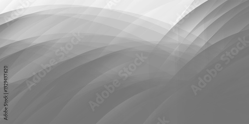 Light gray background with soft wavy lines that looks simple and natural eps10, vector ilustration