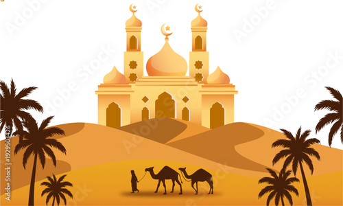 The Sheikh Zayed Mosque is a landmark of Islamic architecture and religion in Abu Dhabi, United Arab Emirates, featuring a white dome and minaret that rival the historic Taj Mahal in Asia