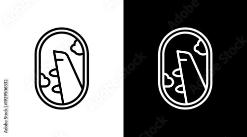 Window Icon Sheet Black And White
