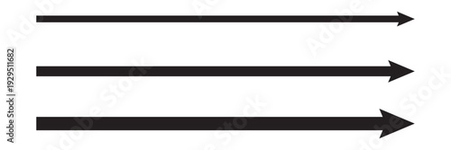 set of long icon, arrow icon, up and down long arrow icon. Set of different style long straight vector arrows. Long arrows icon set. Vector set of trendy long arrows left and right in flat.