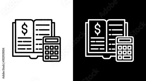 Ledger Icon Sheet Black And White