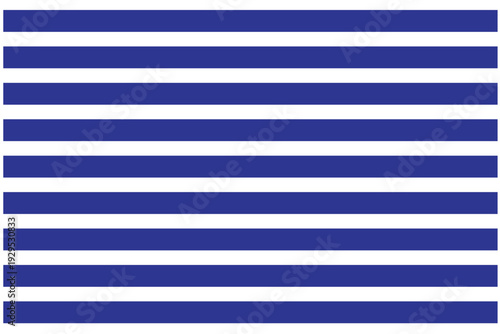 Blue strip watercolor hand painted seamless pattern. Horizontal striped print.