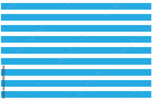 Blue strip watercolor hand painted seamless pattern. Horizontal striped print.