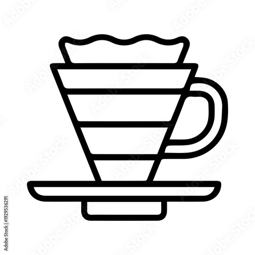 Manual Brew Coffee Icon