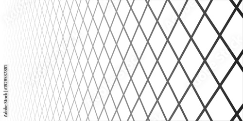 Square wire fence mesh. black and white Illustration of seamless square mesh pattern (repeatable). modern eps 10