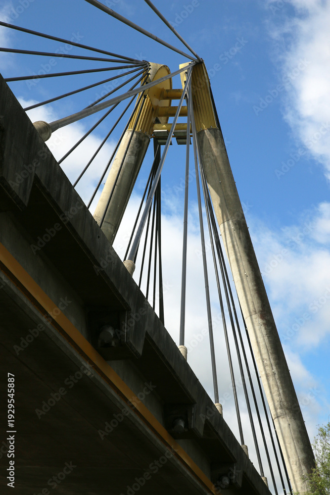 Naklejka premium Nemours - Pont sur le Loing