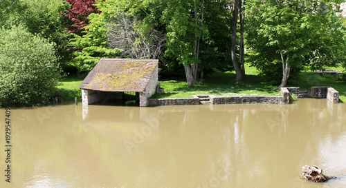 Grez sur Loing - Le Loing - Le Lavoir