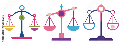 Gender equality scales symbolizing balance fairness and equal opportunity