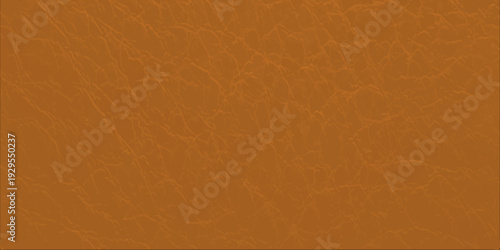 Cognac brown leather texture background with natural grain, luxury tan faux leather material for upholstery