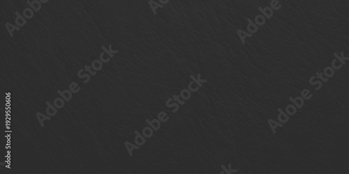 Black leather texture background with subtle natural grain, professional dark matte faux leather surface for design