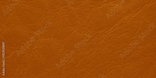 Cognac brown leather texture background with natural grain, luxury tan faux leather material for upholstery