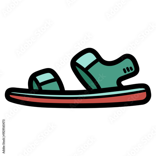 sandal illustration