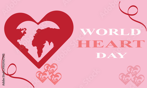 World heart day awareness campaign graphic