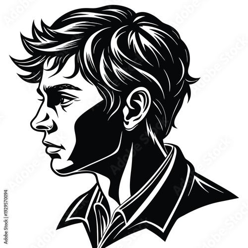 Vintage Businessman Silhouette with Briefcase and Bowler Hat - Retro Professional Vector Illustration