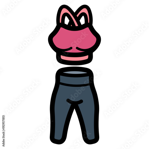 sport clothes illustration