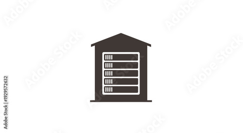 Simple illustration of a storage unit.