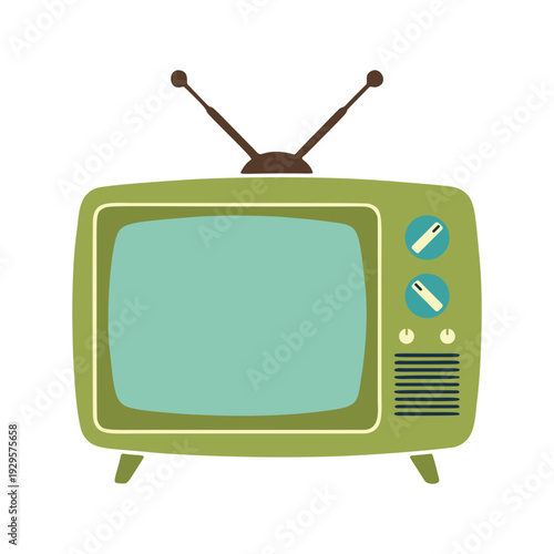 レトロテレビのカラーアイコン