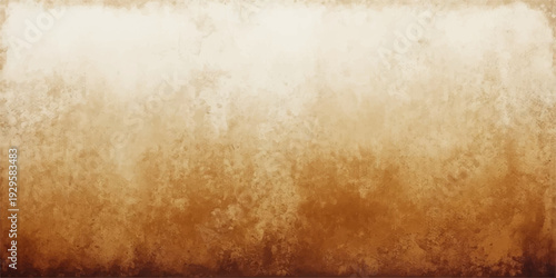 Blank aged parchment with a stained grunge texture and antique brown design provides a vintage retro background for an ancient paper wall backdrop