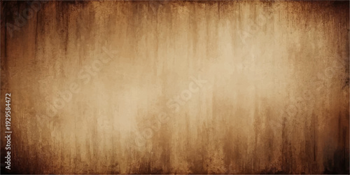 Aged brown grunge wood texture background with an abstract pattern of vintage nature reflections and a dirty weathered surface