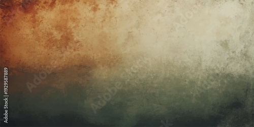 Aged brown vintage parchment texture with a worn grunge effect on an antique paper surface creates a blank retro backdrop for ancient art design