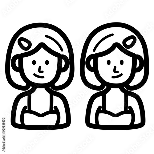 twins illustration