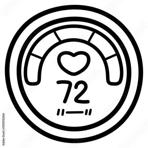 heart rate illustration