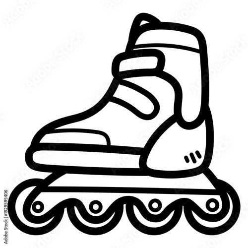 roller skate illustration