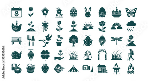 Elegant Blue Bows Hearts Love Decorative Seamless Pattern Background Vector Illustration