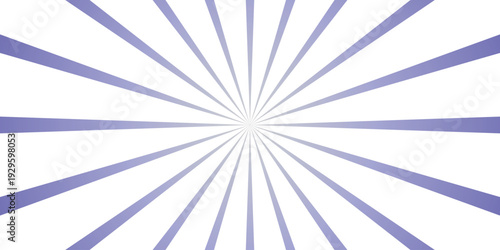 Radial burst of purple and white gradient stripes emanating from the center creating a dynamic and energetic abstract background for design projects