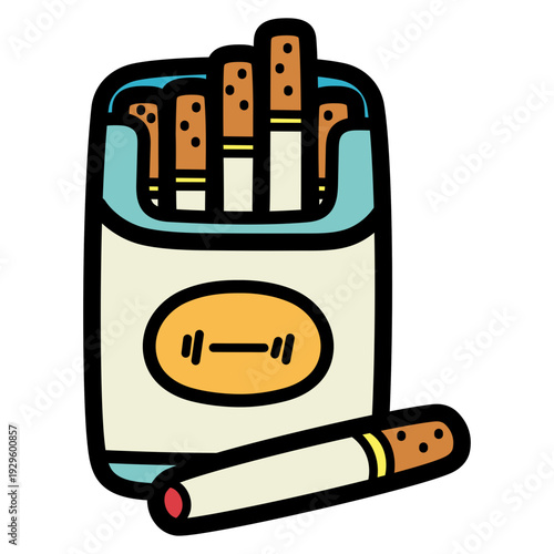 cigarette illustration