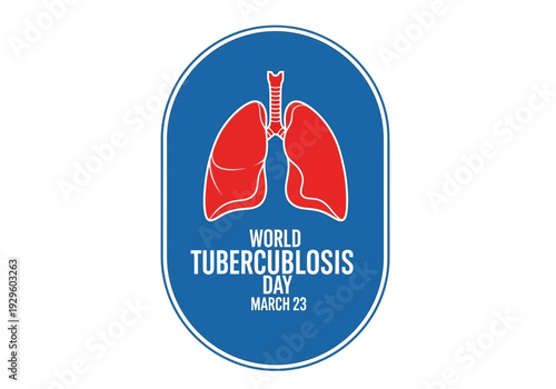 World tuberculosis day march 23 lungs icon