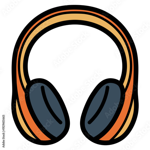 headphones illustration