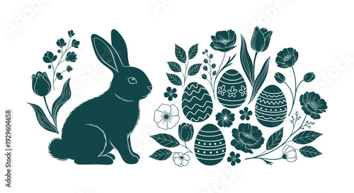 Blue Monochrome Italian Food Ingredients Vector Collection Fresh Mediterranean Culinary Graphics