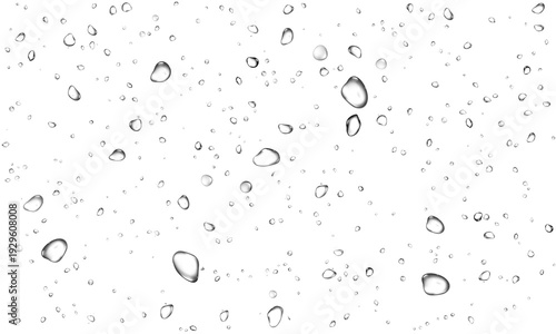 Obraz na plátně fluid clean pure mist spray splash aqua cold drink weather bubble bead damp