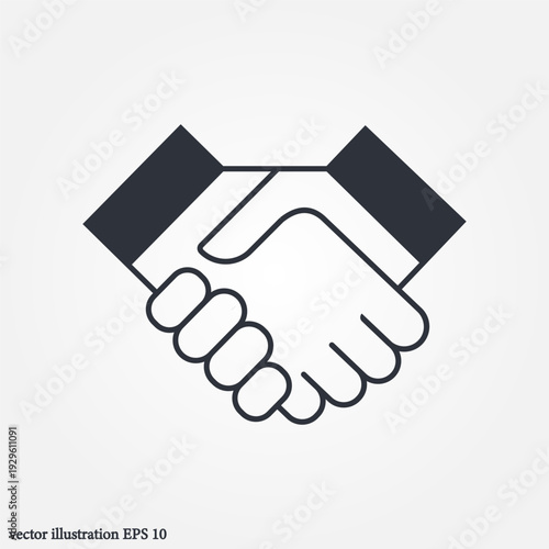 shake hands icon symbol illustration vector eps10 logo template design pattern seamless bright minimal design flat design realistic style simple design modern design