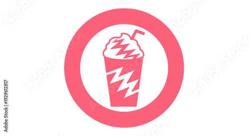 No Fast Food Drink Symbol.