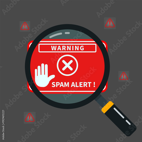 Spam Alert Detection with Magnifying Glass