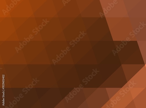 A vibrant yellow and orange vector illustration featuring a bright geometric triangle pattern designed as a seamless backdrop mosaic for a modern banner cover decoration