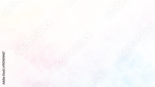 Colorful rough watercolor painted wall at tilted angle