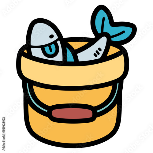 bucket illustration