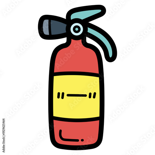 fire extinguisher illustration