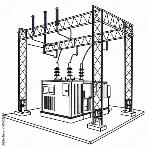 Of a voltage electrical substation voltage substation