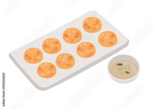 美味しそうな明石焼き