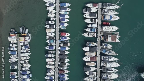 Boats Harbour Birds-Eye-View Gran Canaria Porta Rico